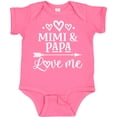 thumbnail image 3 of Inktastic Mimi and Papa Love Me Boys or Girls Baby Bodysuit, 3 of 5