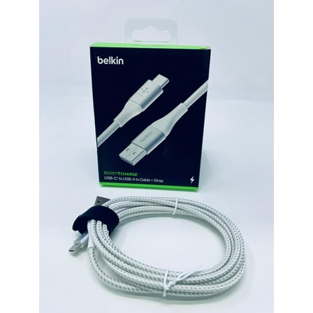 Open Box Belkin Boost Charge Braided USB‑A a USB‑C