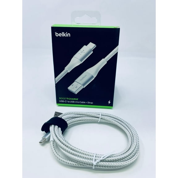 Open Box Belkin Boost Charge Braided USB‑A a USB‑C