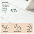 Zinus Green Tea Infused Euro Top 12" Innerspring Mattress, Adult, King