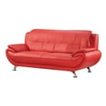 thumbnail image 4 of AE208 Red Color With Sofa Faux and Bonded Leather, 4 of 4