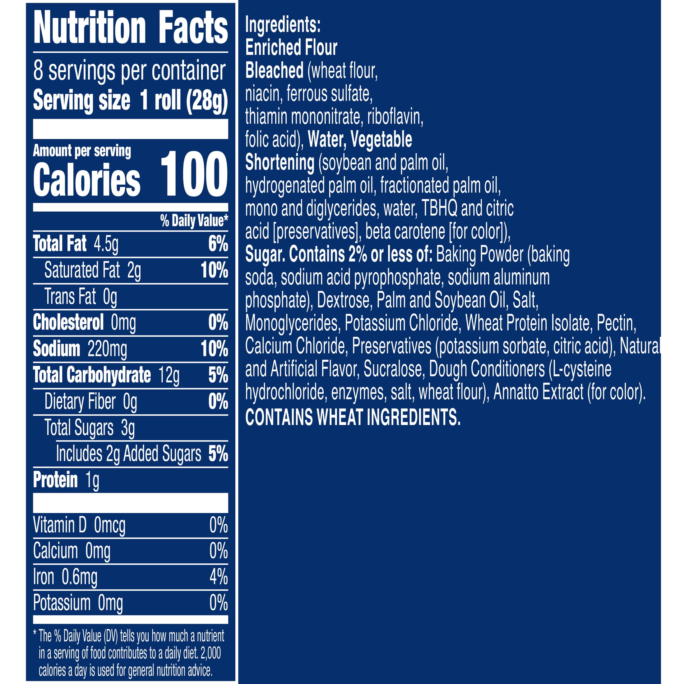 Pillsbury Sweet Hawaiian Crescent Rolls, 8 Count, 8 oz
