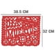 thumbnail image 3 of Papel picado Dia de Muertos DECORAMEC PAPEL PICADO Multicolor 5 tiras de 5 metros, 3 of 5
