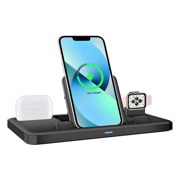 Accesorios no corrosivos de la ayuda del teléfono móvil 3-in-1 para el auricular del iPhone IWatch Ndcxsfigh Para estrenar