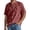 Shirts 30#Wine, variant on oqasdz Mens Classic Three Buttons Shirt Comfort Solid Color Versatile Relaxed Fit Breathable formal Shirt Regular Fit Trendy Outwear
