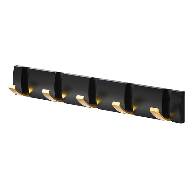 Perchero Plegable Montado En La Pared, Perchero De Pared Con 5 Ganchos, Diseño Simple Para Probadores Para Colgar Sombreros