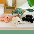 thumbnail image 3 of XIANXIAN Soft Jumping Spider Plush Giant Spider Stuffed Animal Toy 9.84 inch Cute Realistic Huggable Large Plush Throw Pillow Doll Gift for Kids Sofa Room Decor, 3 of 6