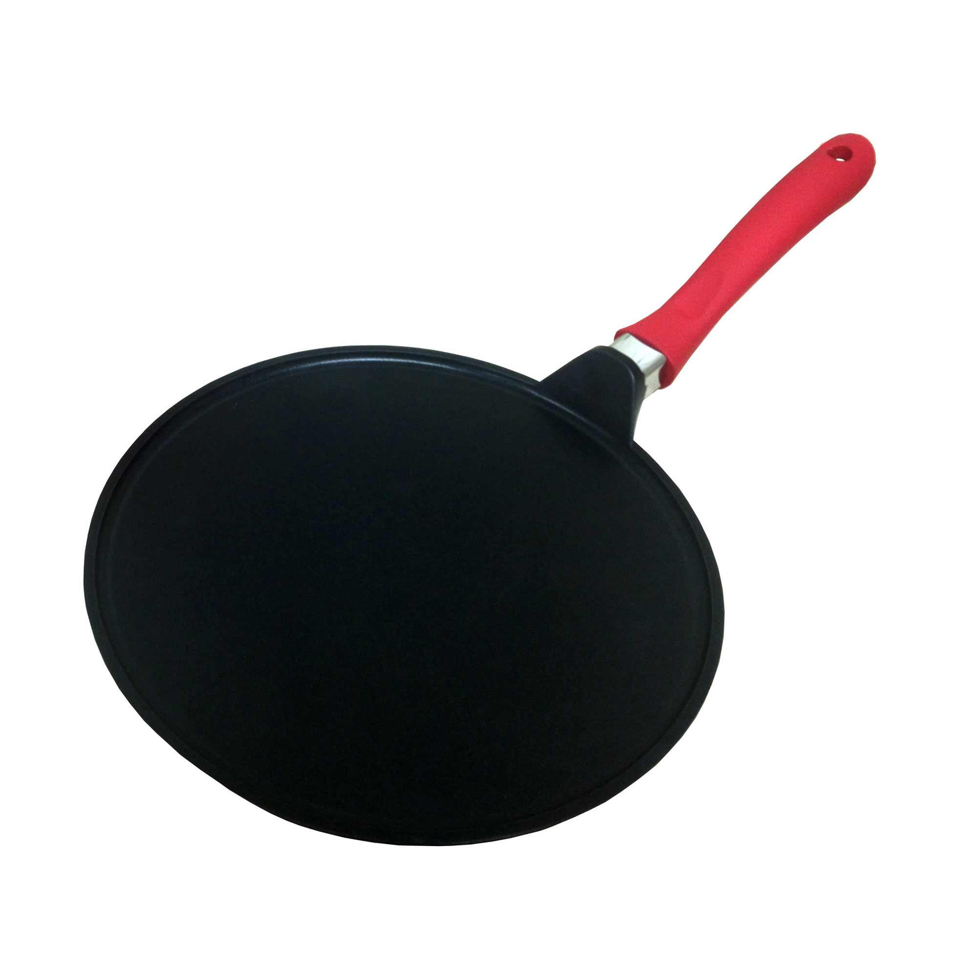 10.5 Inch Farberware 16092 New Traditions Nonstick Griddle Pan//Flat Grill with Lid Red