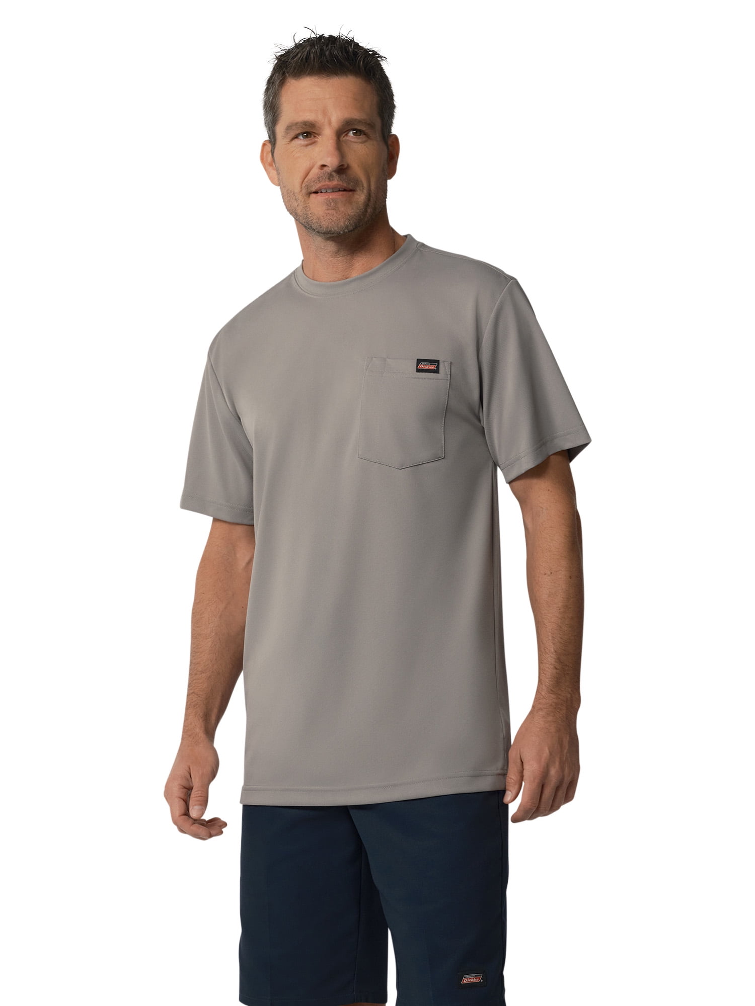 Genuine Dickies Men's Regular Fit Short Sleeve Performance Pocket T-Shirt