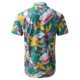 thumbnail image 3 of Camisas Para Hombre Slim Fit Camisas de manga corta de un solo pecho informales con cuello vuelto estampado de verano para hombre (White, 5XL), 3 of 5