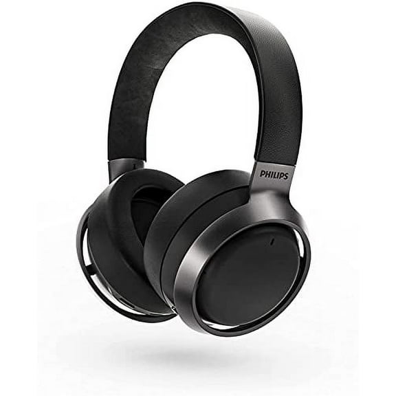 Philips Fidelio L3 over-Ear Wireless Headphones with Active Noise Cancellation Pro  (ANC), Hi-Res Certified, Integrated Google Assistant, Black
