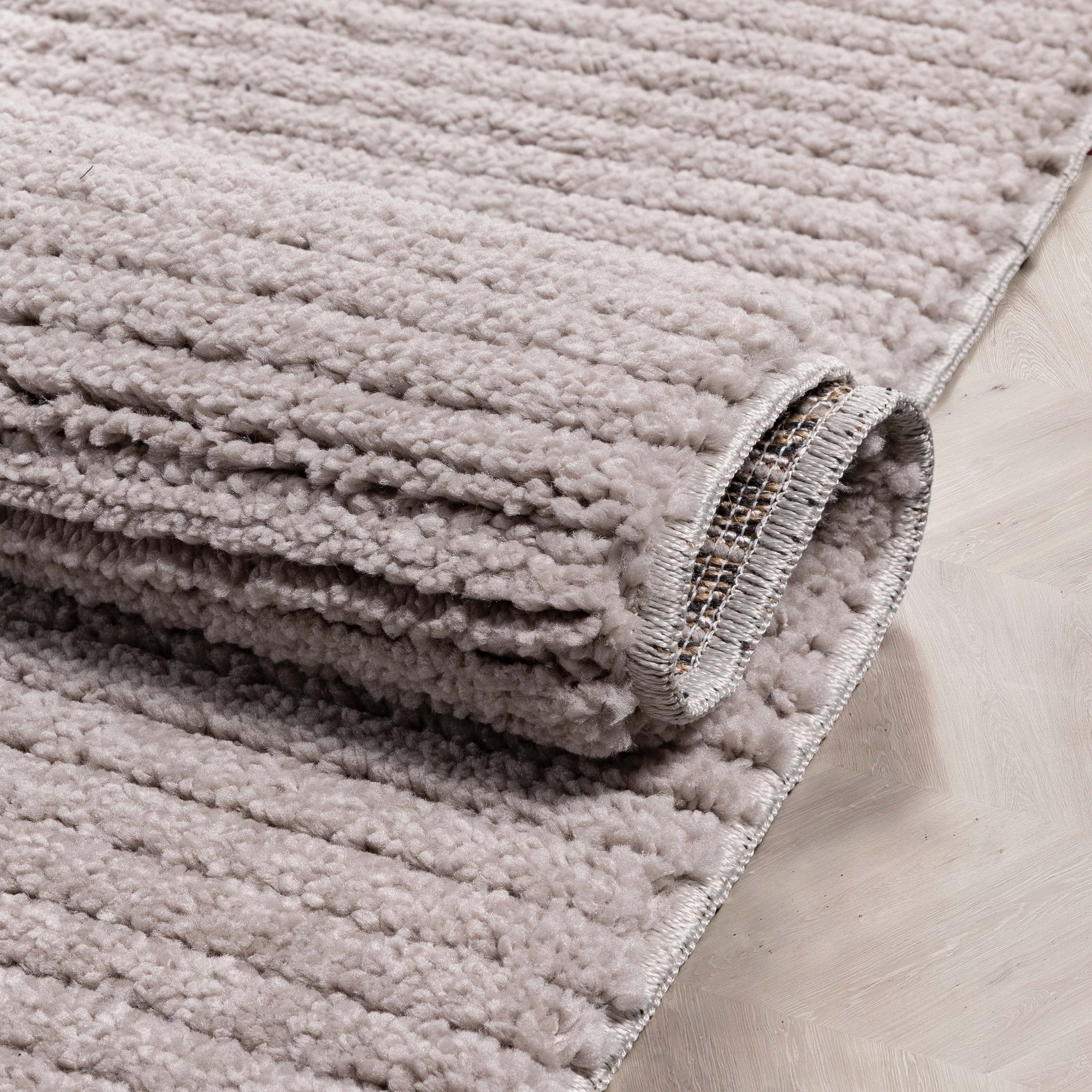 Well Woven Marina Striped Area Rug, 3.92' x 5.25', Very Soft!