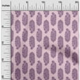 thumbnail image 2 of oneOone Georgette Viscose Dusty Purple Fabric Asian Block Print Traditional Floral Sewing Fabric By The Yard Printed Diy Clothing Sewing Supplies 42 Inch Wide, 2 of 4
