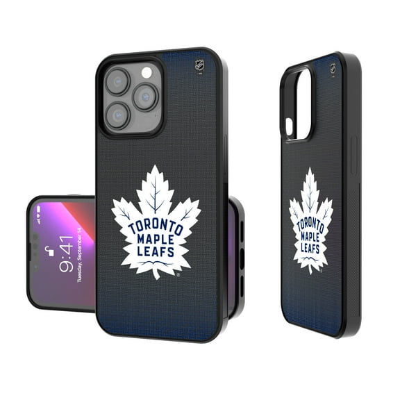 Toronto Maple Leafs Linen Logo iPhone Bump Case