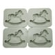 thumbnail image 5 of Molde de silicona para jabón, hecho a mano, para velas de flores secas, pastillas de cera aromáticas A: 4 caballos, 5 of 9