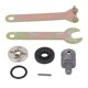 thumbnail image 1 of Herramienta De Llave Eléctrica A Amoladora, Placa De Prensa Superior Inferior Anillo De Goma Kit Adaptador De Amoladora Angular De Alta Resistencia Para Trabajos De Pulido Y Corte, 1 of 7