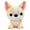 Beige, variant on Big-Eyed Chihuahua Stuffed Animal Plush Puppy Cuddly Toy Cute Cartoon Dog Plushie Soft Companion Toy for Kids Adults Bedtime Cuddling Desk Decor Use CAI260319-White