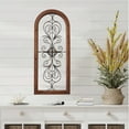 thumbnail image 5 of Sintosin Metal Wall Art 13x32 inch, Farmhouse Decor Handmade Wrought Iron & Vintage Distressed Wood Panel for Living Room, Bedroom, Kitchen Entryway, 5 of 8
