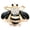 Gold, variant on Snap Jewelry 18MM Bee Ginger Charm with Gold and Black Rhinestone Detailing