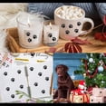 thumbnail image 6 of 3 Rolls 1500 Pcs Paw Print Stickers, 1inch Clear Black Puppy Dog Paw Labels, Self-Adhesive Bear Print Stickers for Pet Birthday Party Decorations Envelope Seals Card Gift Wrapping, 6 of 8