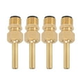 thumbnail image 2 of Direct Jet Fountain Nozzle, Copper High Strength High Hardness Male Thread Water Fountain Nozzles Leakproof  For Library G3/8,G1/2, 2 of 8