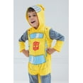 thumbnail image 2 of Transformers Bumblebee Zip Up Costume Coverall Toddler to Big Kid, 2 of 5