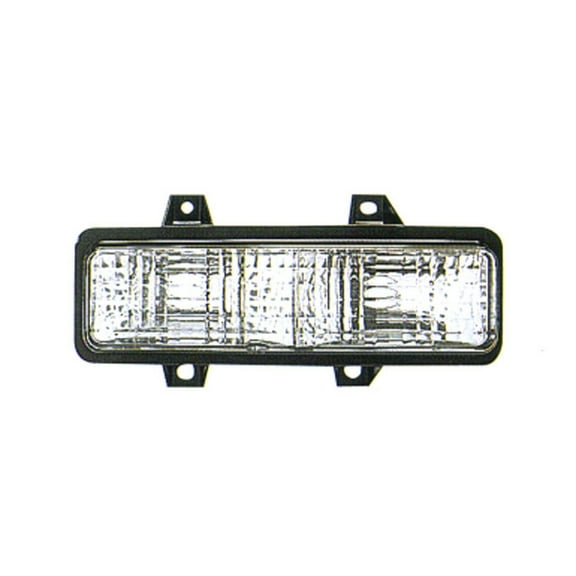 KAI New Standard Replacement Front Passenger Side Turn Signal/Parking Light Assembly, Fits 1989-1991 Chevrolet Blazer