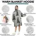 thumbnail image 5 of Wearable Oversized Blanket,Black Labrador Wearable Blanket Hoodie for Adults,Cozy Hooded Blankets with Super Pockets,Super Warm Fuzzy Pullover for Women & Men, 5 of 6