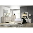 thumbnail image 3 of Elements Tarrant Twin with Lights & USB 5PC Bedroom Set in White, 3 of 3