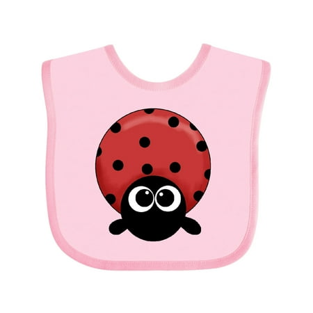 

Inktastic Round Lady Bug Gift Baby Boy or Baby Girl Bib