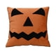 thumbnail image 3 of Funda Almohada Decorativa Bordada Halloween para Del (cara Fantasma) Roja, 3 of 4