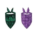 thumbnail image 4 of SDJMa 2PCS Pet Bandana with Adjustable Size, Halloween Elements Reversible Triangle Bibs Scarf Accessories for Dogs Cats Pets, 4 of 8