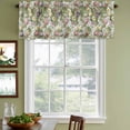 thumbnail image 3 of 2 Pack Valances for Window, Sage Green Botanical Short Curtains for Kitchen Bedroom Living Room, Spring Floral Summer Botanical Vintage Rod Pocket Small Window Treatment Valance Drapes 42 x 12 Inch, 3 of 8