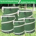 thumbnail image 5 of 32-Gallon Collapsible Trash Can (19x25 in) Hard-Shell Bottom Yard Garden Bag for Yard Waste,Debris bag,Pop-Up Recycling Bin,RV Camping Waste Bin,Laundry Hamper,Lawn Grass,Leaf Bag,Sods,Weeds Barrel, 5 of 6