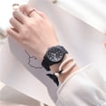 thumbnail image 4 of Reloj de fiesta de estudiante de niña suave de color fructosa, el mejor amigo del corazón de la niña, simple y combinable, 4 of 5
