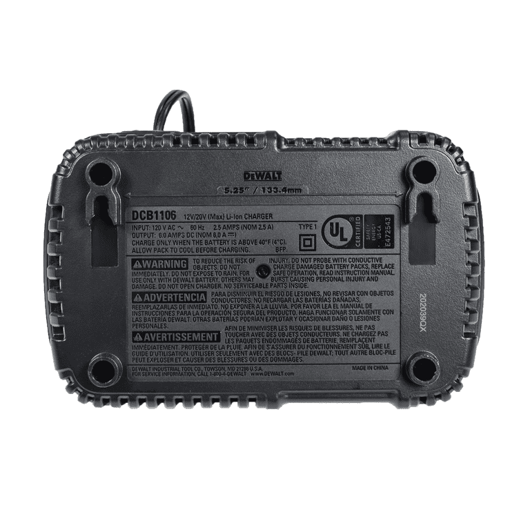 UpStart Battery 2-Pack DeWalt DW056 Battery + Universal Charger
