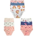 thumbnail image 4 of B&Q 9-Pack Cotton Briefs for Toddler Girls in Sizes 2T-7T | Affordable and Stylish Collection, 4 of 5