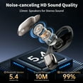 thumbnail image 5 of AI Language Translation Earbuds, 3-in-1 AI Translator Earbuds Real Time for 144 Languages, Wireless Bluetooth Headphones, Translator Device with APP fit IOS and Android for Travel, Business, Learning, 5 of 11