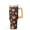 Orangish, variant on 40oz Halloween Tumbler with Handle, Skull Face | Print | Halloween Gifts for Men & Women | with Lids and Straws | Stainless Steel Insulated | Water Bottle Mug