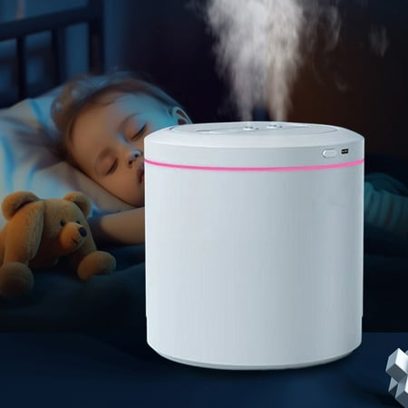 

Fashion and Practical Humidifier Household Living Room Bedroom Heavy Fog 2L Large Capacity Spray Air Humidifier Can Adding Fragrance