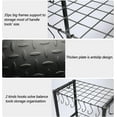 thumbnail image 5 of Heavy Duty Yard Tool Tower Rack, Free Standing Garage Storage for Rakes, Brooms, Shovels, Extra Hooks, 5 of 5