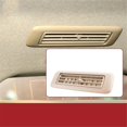 thumbnail image 3 of Marco de máscara de salida de aire de salida de aire del techo del automóvil beige para 2009-2014, 3 of 5