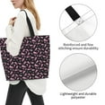 thumbnail image 7 of Lafuoo Breast Cancer Awareness (2) Pattern Single-Shoulder Shopping Bag, Hand-Held Storage Bag Suitable for Work and School, Unisex-One Size, 7 of 7