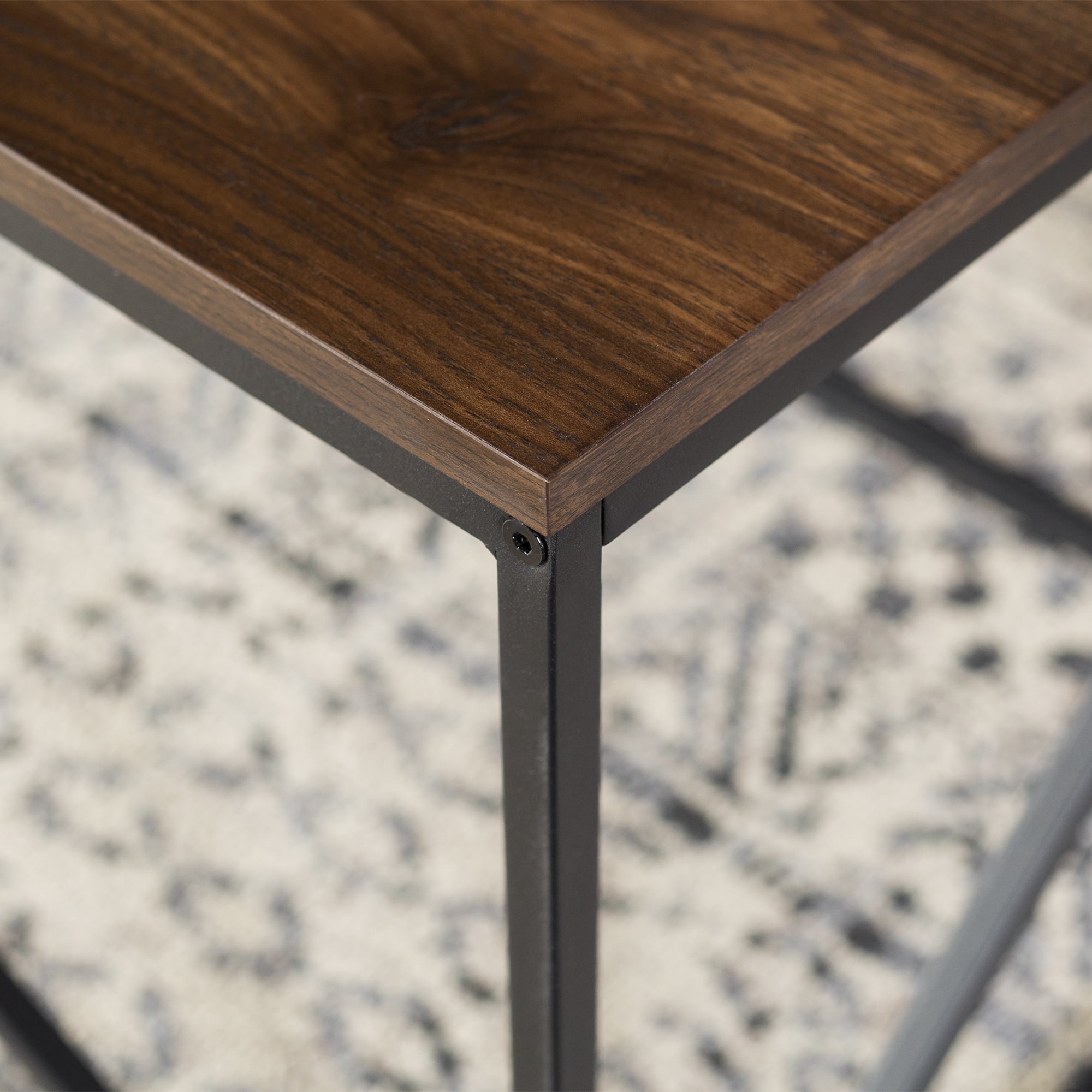 Glover Rectangle Dark Walnut Coffee Table by River Street Designs