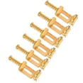thumbnail image 4 of Electric Guitar Bridge Saddle Pull String Code for Stratocaster Telecas Performance AccessoriesGold, 4 of 8