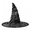 Vintage Witch Hat, variant on Women’s Knitted Witch Hat - Black Cozy Pointed Hat for Halloween, Fall Festivals, Costume Parties & Everyday Autumn Wear (Black)