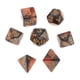 thumbnail image 5 of 7 Uds. De Dados Poliédricos Acrílicos, Accesorios Para Fiestas, Juegos De Mesa Para Dnd Rpg, Rojo Y Negro Sunnimix dados poliédricos, 5 of 8