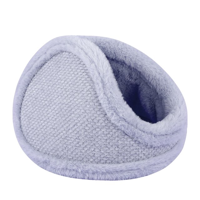 Cache-oreilles Unisexe Femmes Hommes Couvre-Oreilles Extérieur Camping Randonnée Ski Hiver Chaud Peluche Cache-Oreilles, Gris