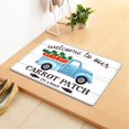 thumbnail image 3 of Felwors Welcome Easter Rabbits Elegant Decorative Doormat, Seasonal Spring Easter Farmhous Holiday Low-Profile Floor Mat Switch Mat For Indoor Outdoor, 3 of 9