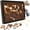 1pc, variant on Wooden USA Travel Map Puzzle, A Stylish Way to Track Your Journey & Memories, Journey Tracker Maps Pin Board for Traveling, Removable USA Maps Puzzles for Traveling, Couple Family Art Home